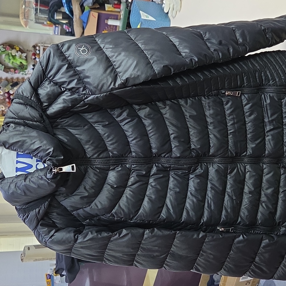 Calvin Klein Women's Quilted Black Puffer Jacket